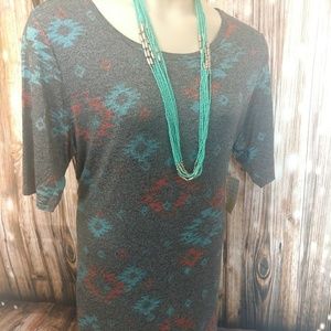 PRICE DROP!!! LulaRoe Julia, Tribal Dress, NWT